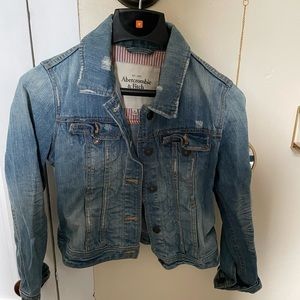 Abercrombie womens Jean jacket